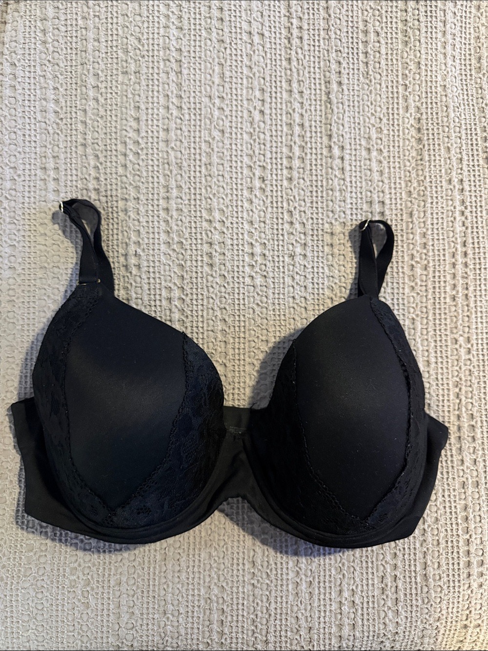 Soma Black Lace Underwire T-Shirt Bra